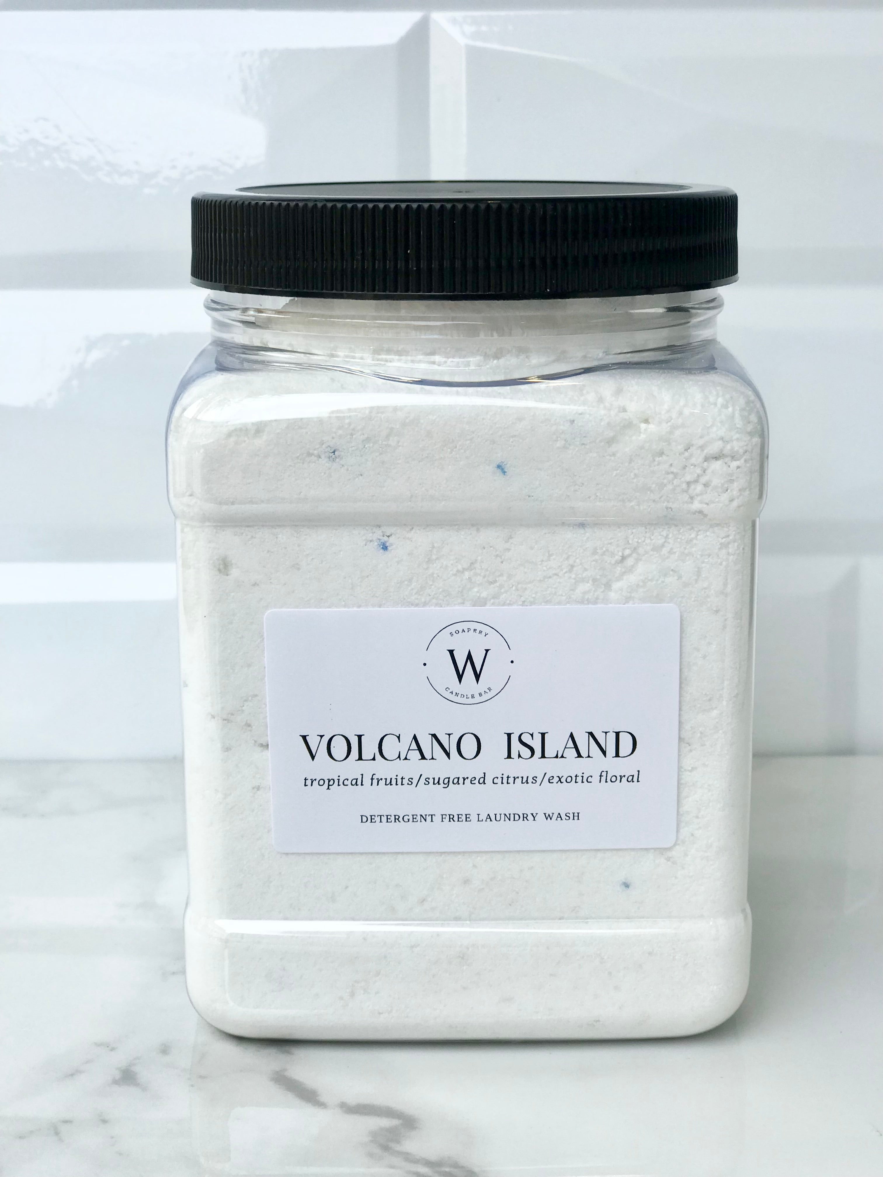 Volcano Island Laundry Wash