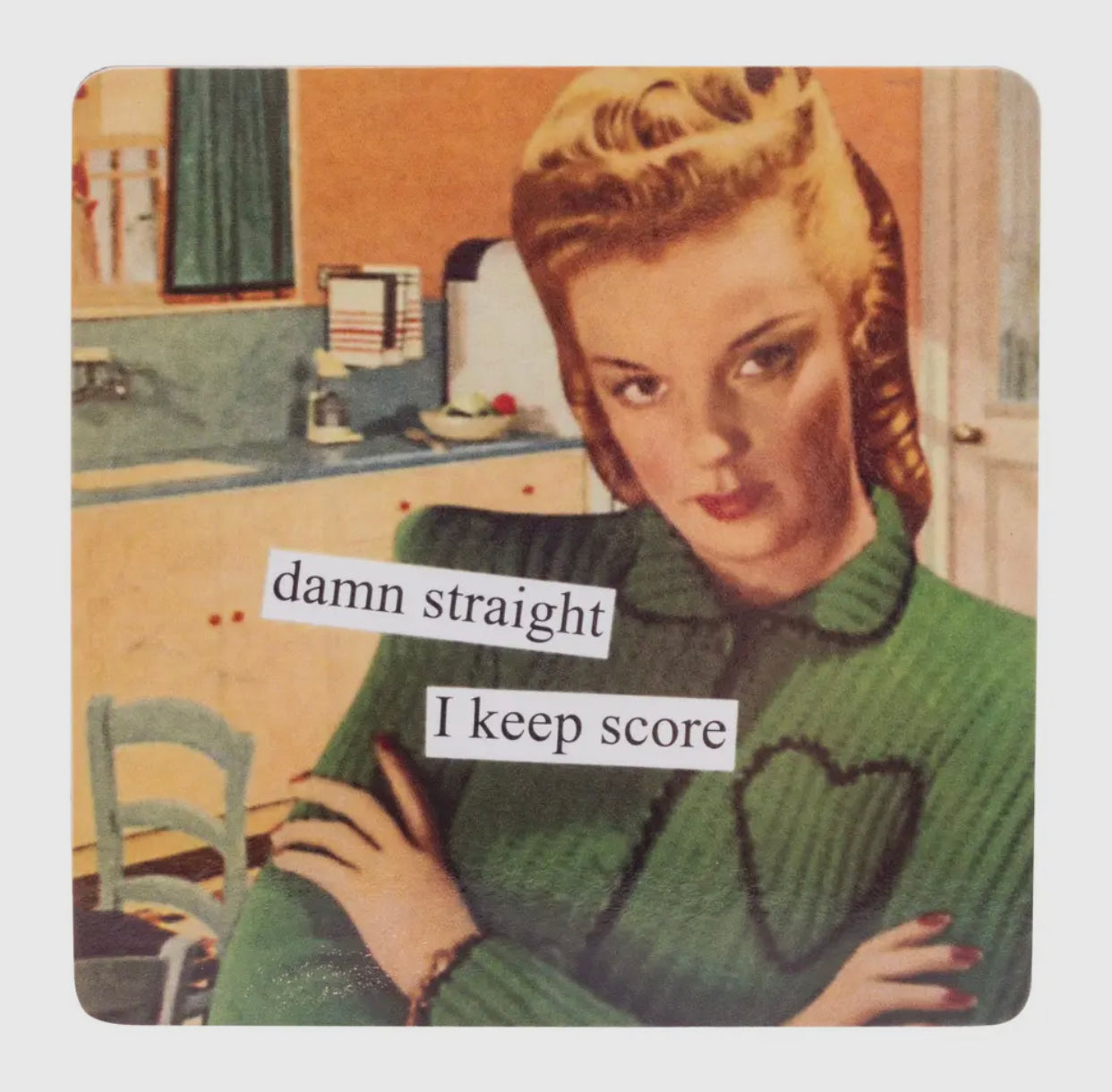 Keep Score Fridge Magnet
